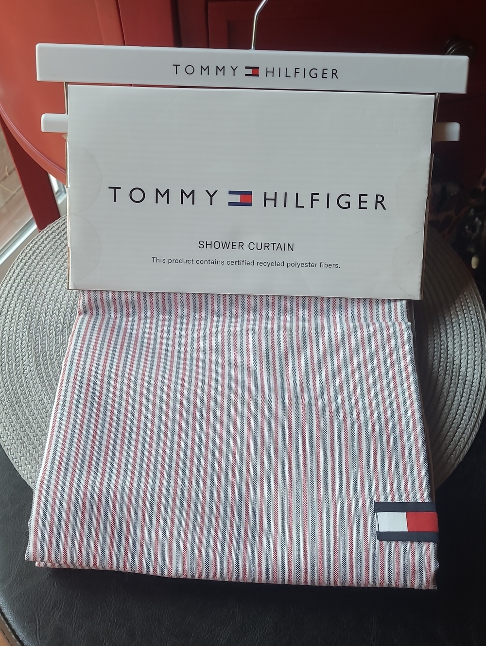 Tommy Hilfiger Millerton Ithaca Striped Shower Curtain